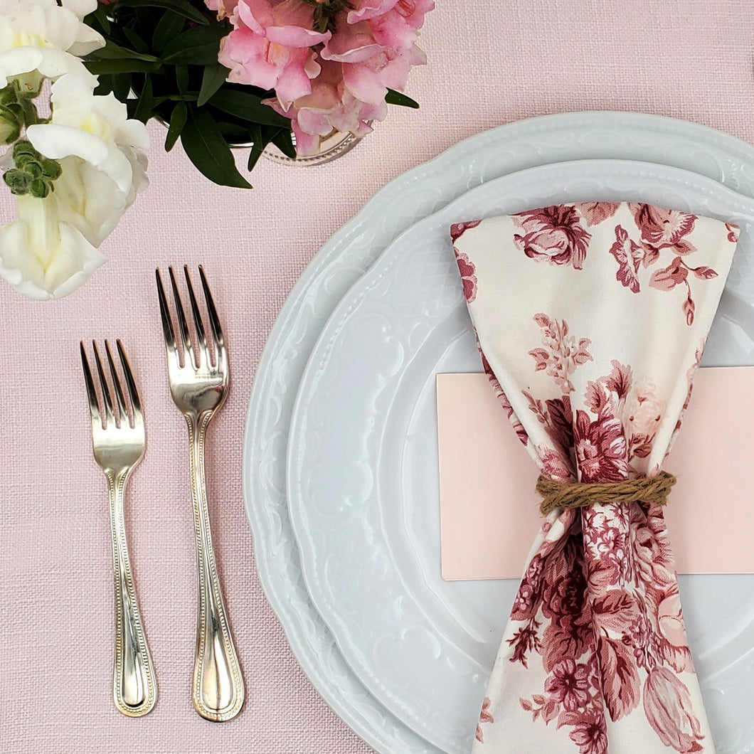 Pink Toile