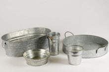 Load image into Gallery viewer, Galvanized Trays and Vessels
